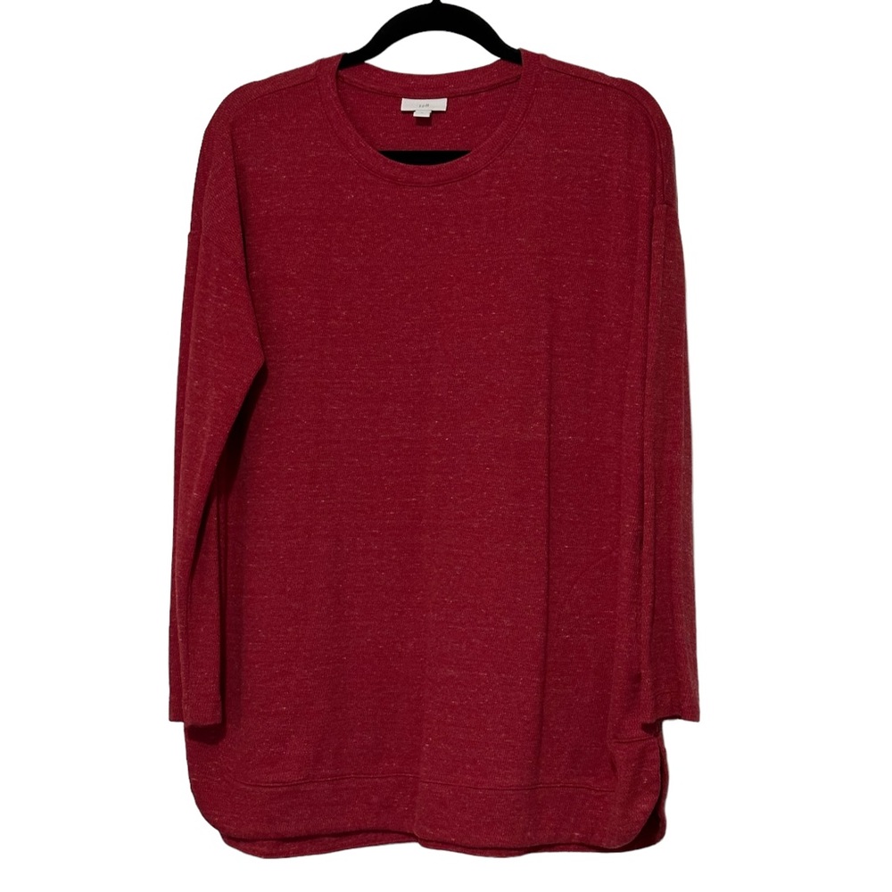 Heather red tunic